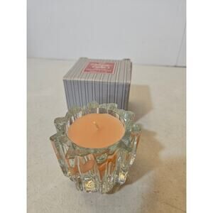 Vintage Avon Candle Ultra Crystal Collection Timeless Fragrance NEW Open Box